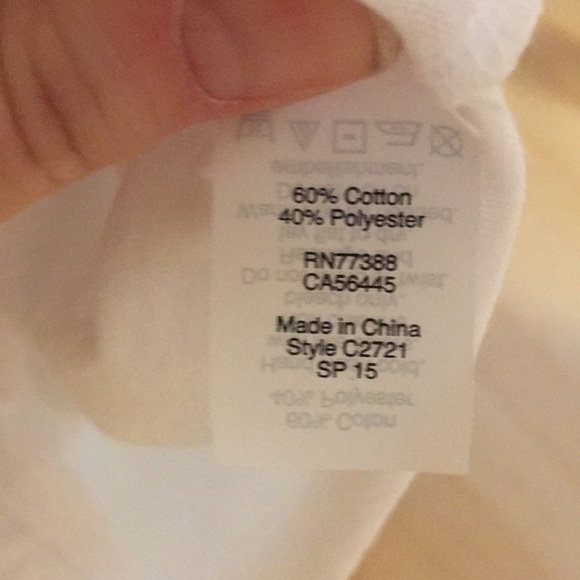 NOT a plain white tee. - Picture 5 of 6